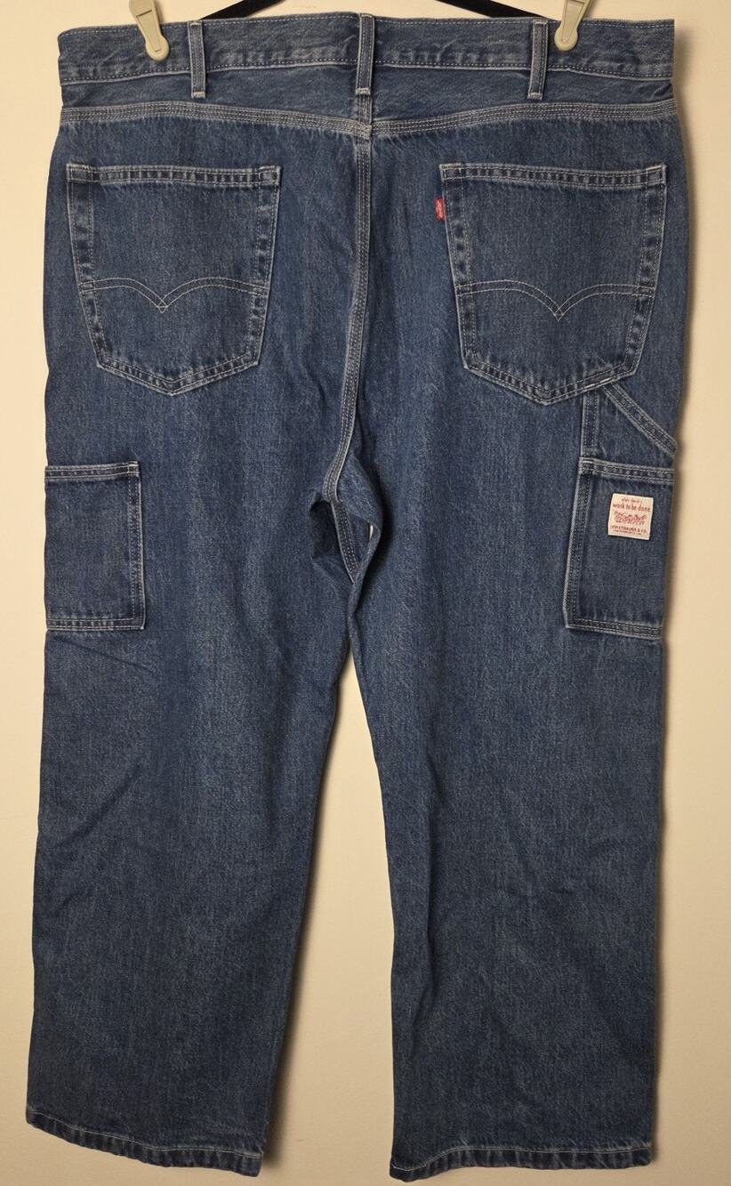 Levi's Mens 568 Loose Straight Carpenter Jeans 55849-0033 Size 40x30 NWT